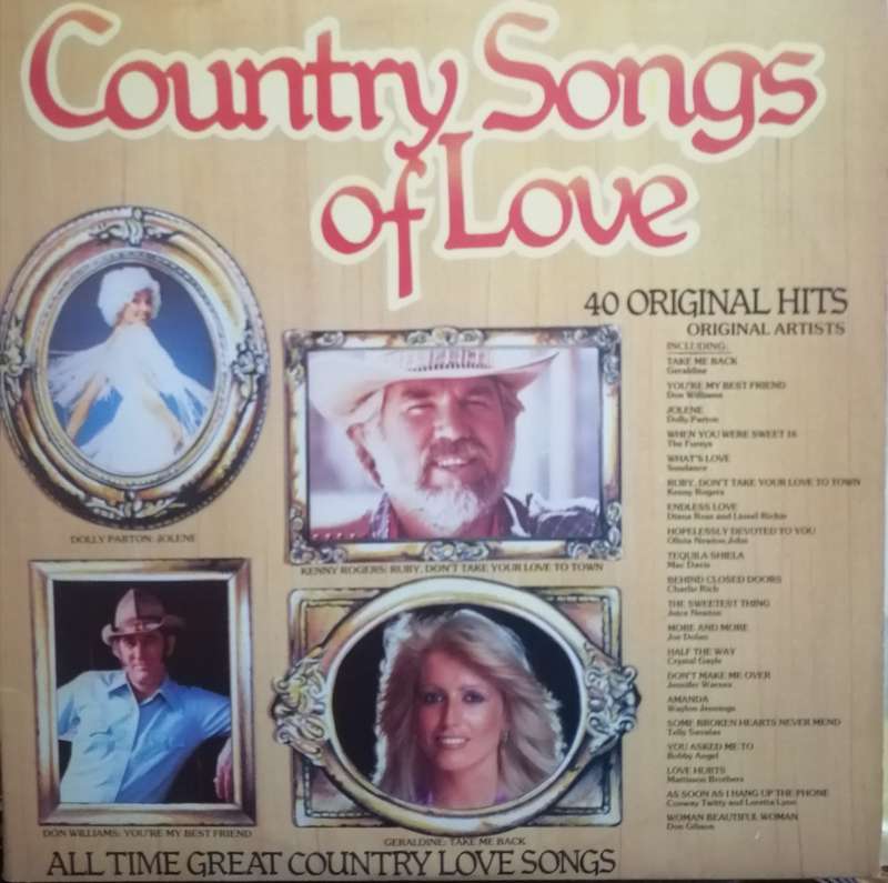Country Songs of Love Vol.1, double album, vinyl's excellent.