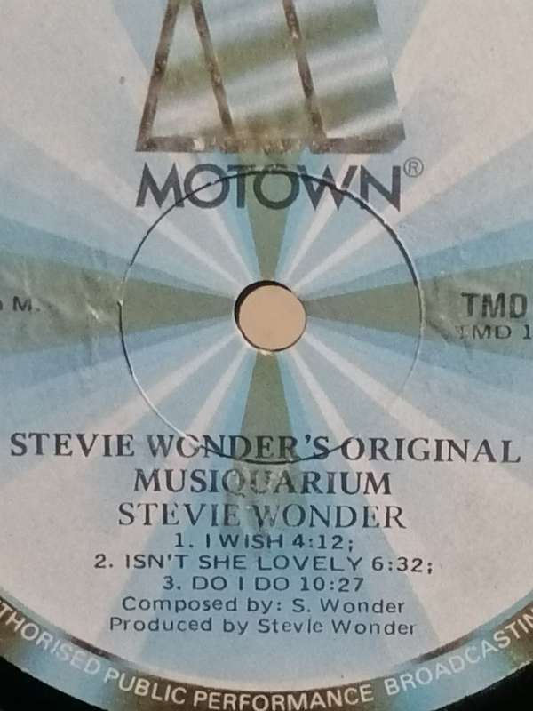 Stevie Wonder's Original Musiquarium 1, double album, vinyl's excellent.