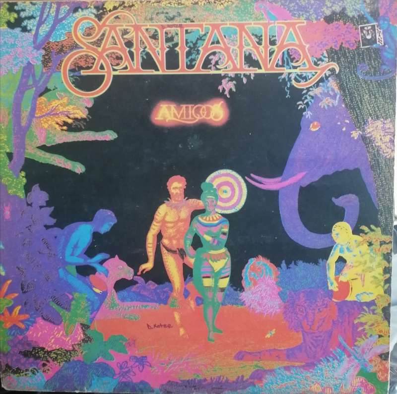 Santana, Amigos, vinyl very good.