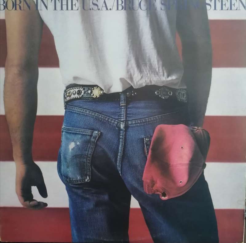 Bruce Springsteen, Born in the USA, vinyl very good.