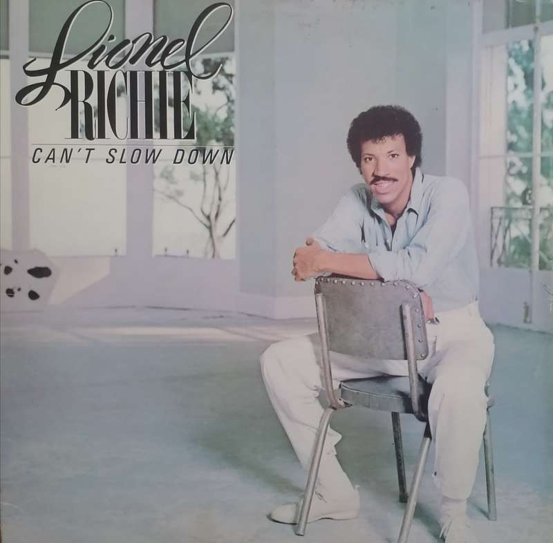 Lionel Richie, can't slow down, vinyl very good.