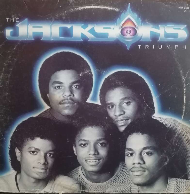 The Jacksons, Triumph, vinyl excellent.