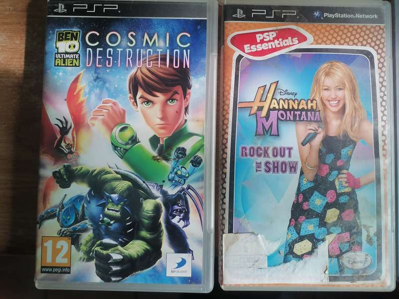6x PSP games, condition very good.