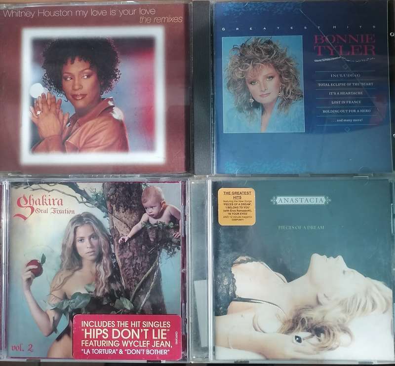 4x Music CD's in very good condition.
