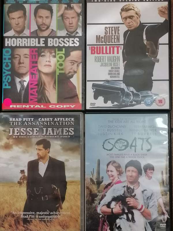 20x Top original DVD movies in very good condition.