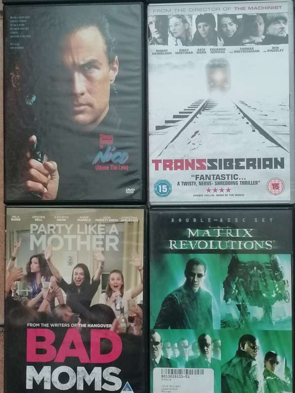 20x Top original DVD movies in very good condition.