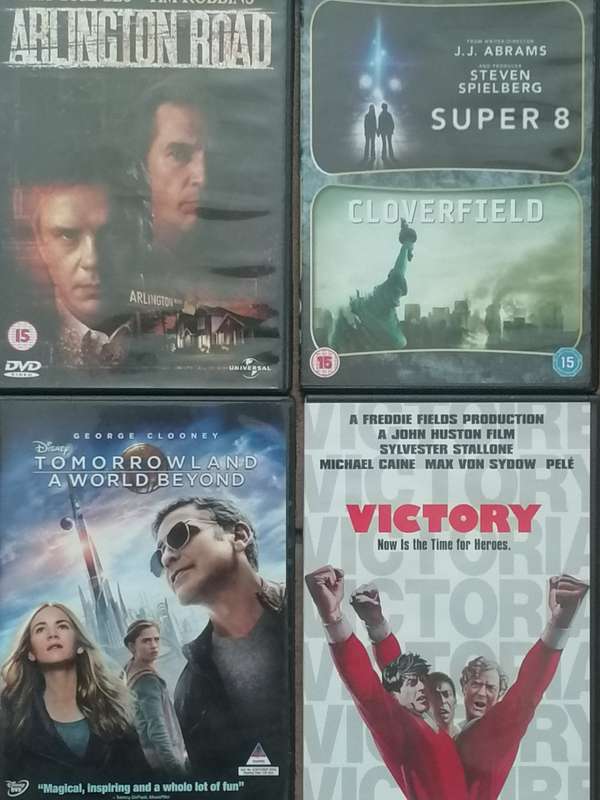 20x Top original DVD movies in very good condition.