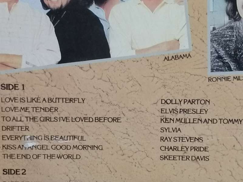 Country Songs of Love, double album, vinyl's excellent & cover good.