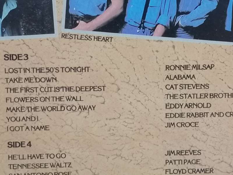 Country Songs of Love, double album, vinyl's excellent & cover good.
