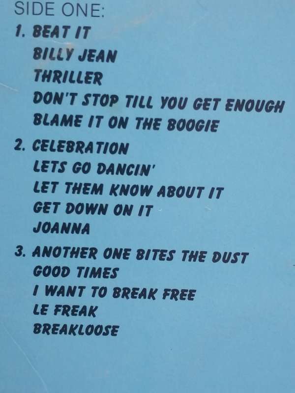 Dance Party Spectacular, double album, vinyl's very good & cover good.