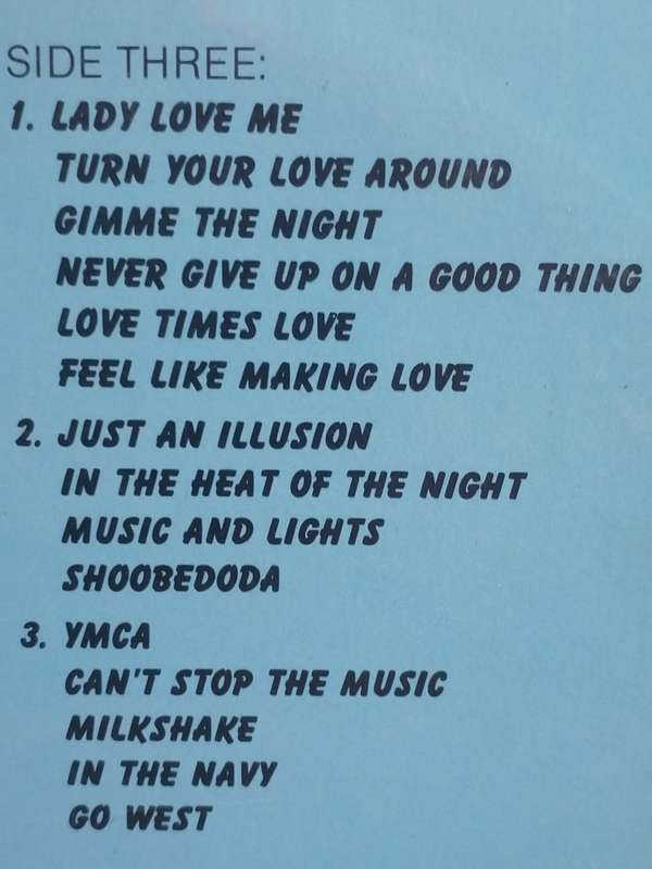 Dance Party Spectacular, double album, vinyl's very good & cover good.