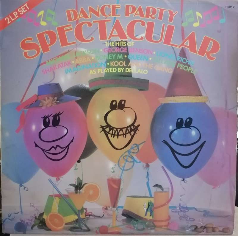 Dance Party Spectacular, double album, vinyl's very good & cover good.