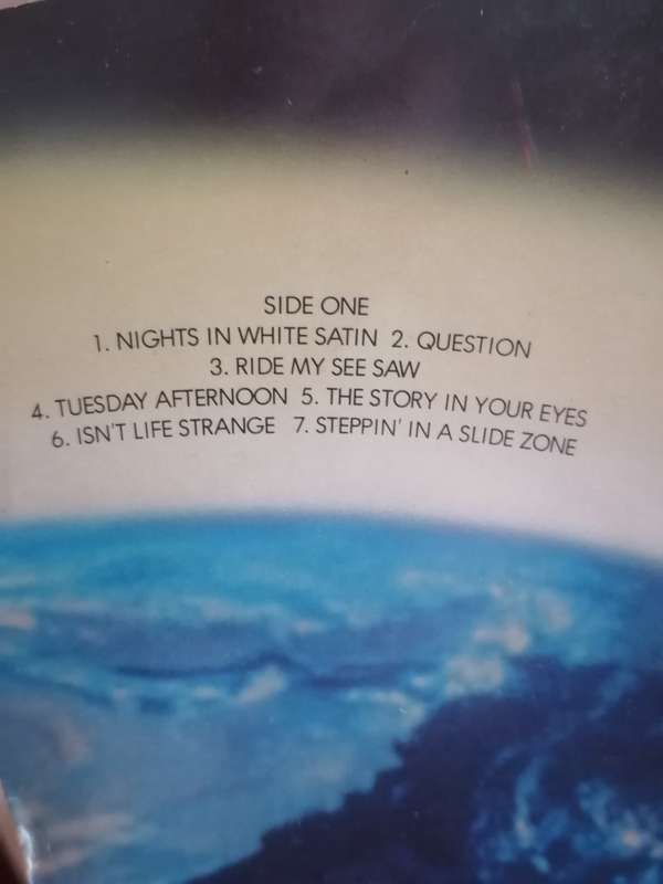 Moody Blues, Out of this World, vinyl excellent..