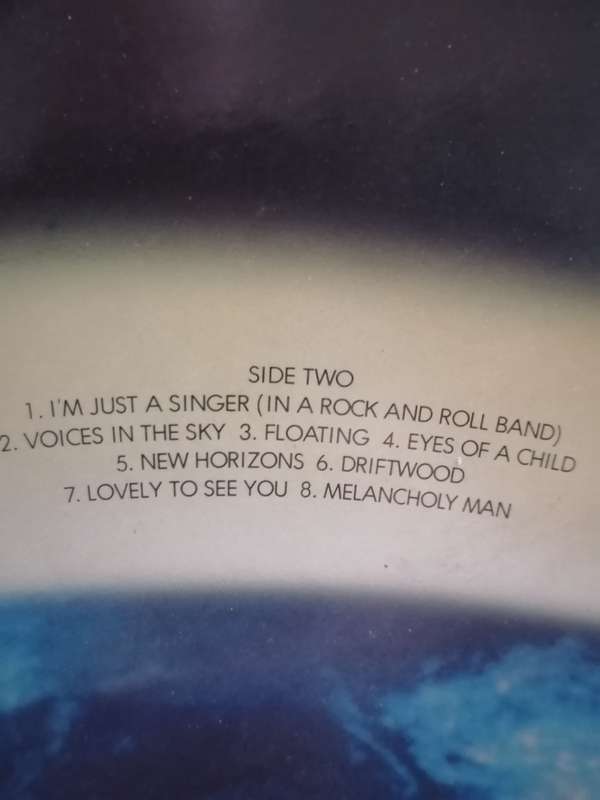 Moody Blues, Out of this World, vinyl excellent..