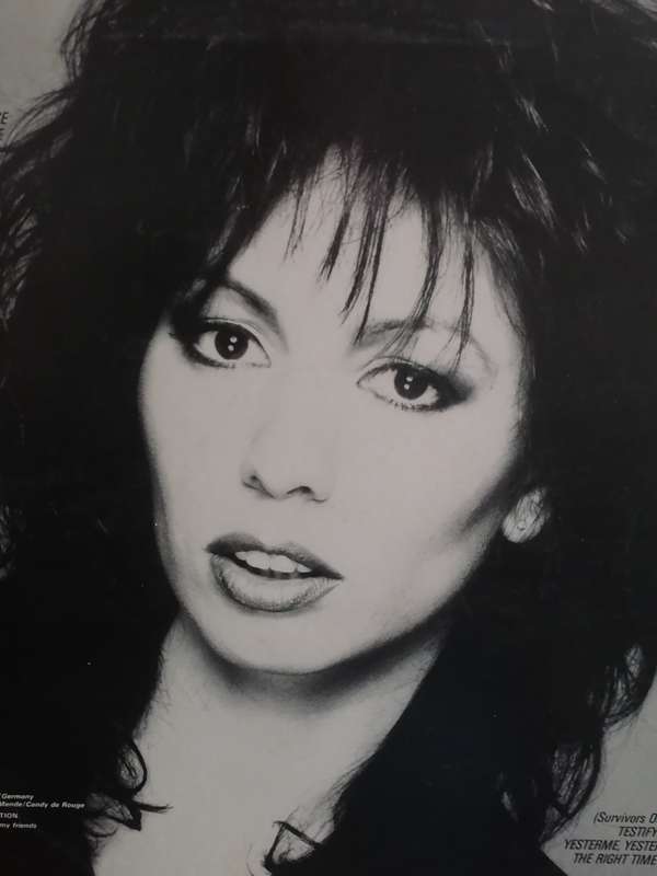 Jennifer Rush, Movin, vinyl very good.