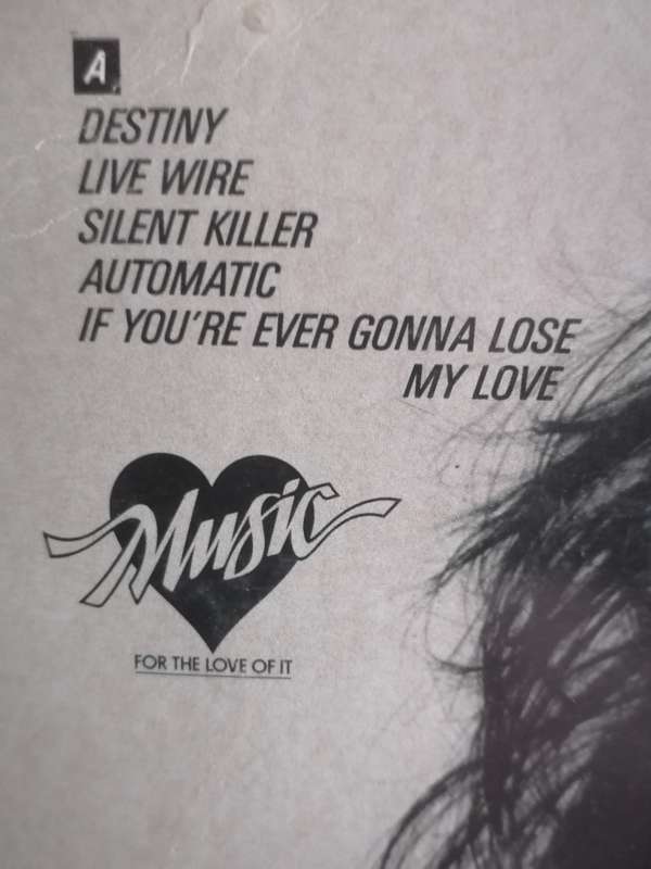 Jennifer Rush, Movin, vinyl very good.