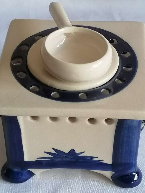 Rare  handmade porcelain stove in very good condition.