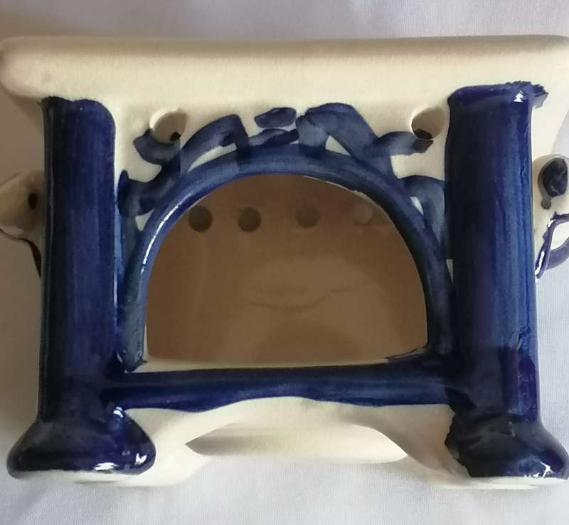 Rare  handmade porcelain stove in very good condition.
