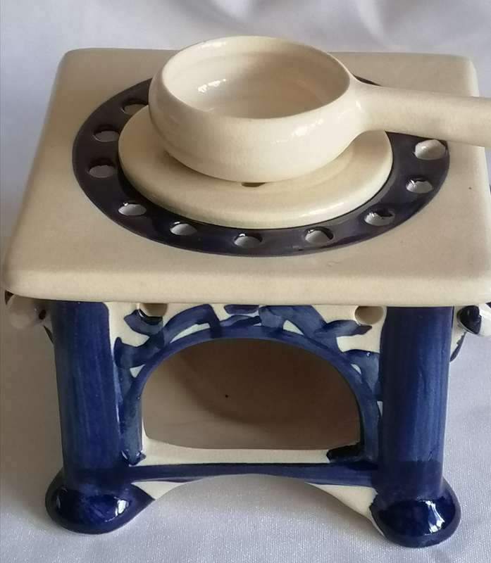 Rare  handmade porcelain stove in very good condition.