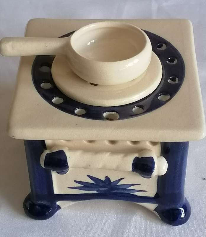 Rare  handmade porcelain stove in very good condition.
