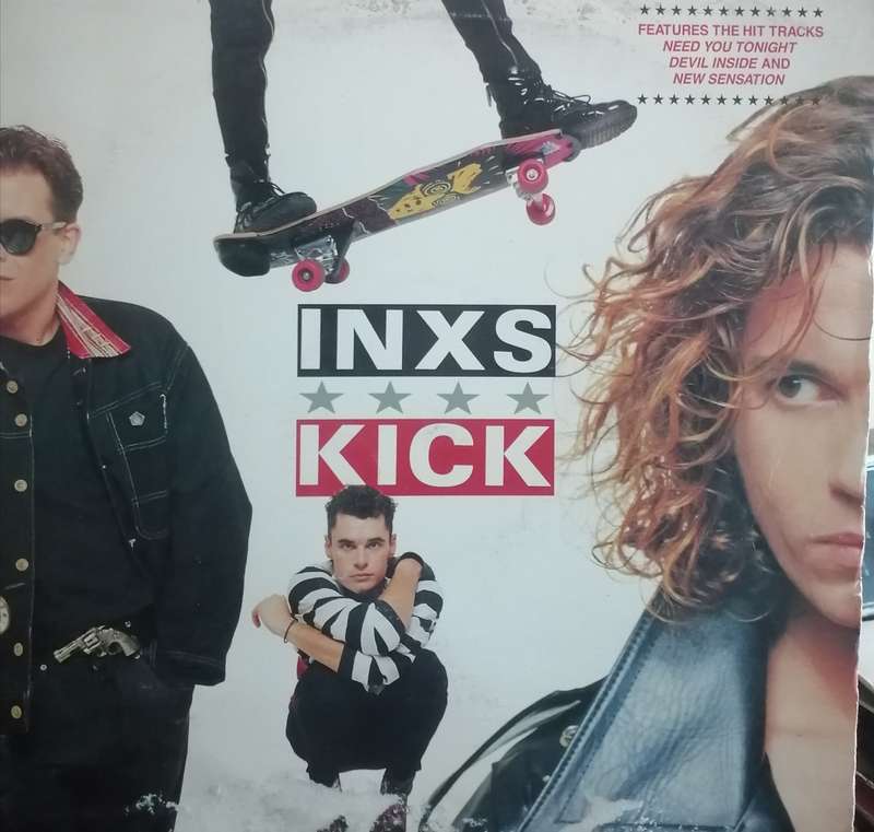 INXS, Kick, vinyl in very good condition.
