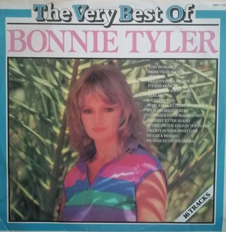 The very best of Bonnie Tyler, vinyl in excellent condition.