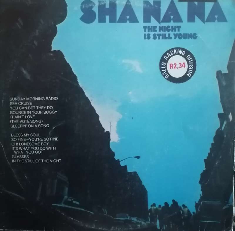 Sha na na, The Night is still young, vinyl very good.