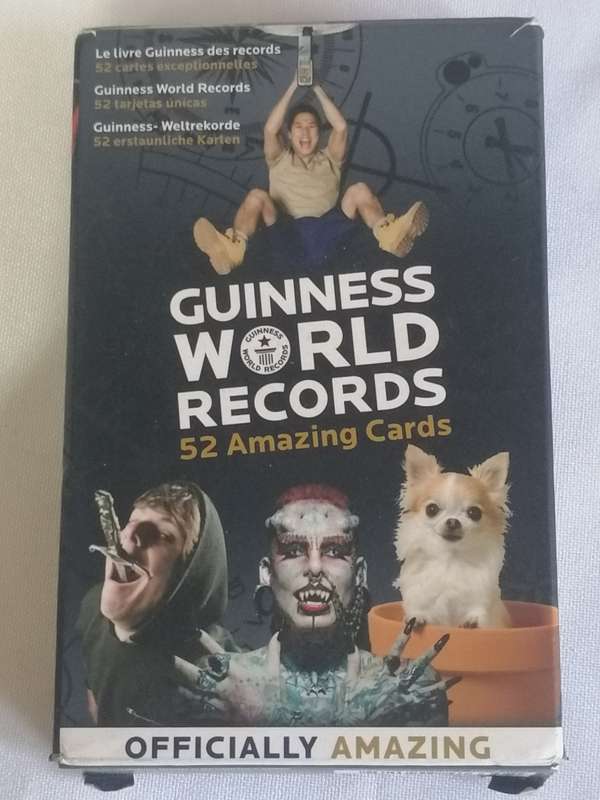 Guinness World Records, 52 Amazing Cards (Playing cards).