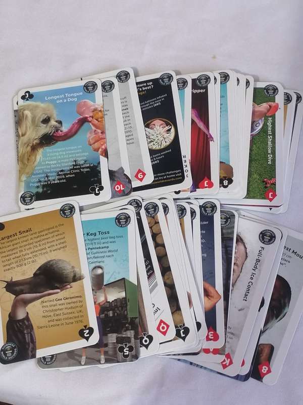 Guinness World Records, 52 Amazing Cards (Playing cards).