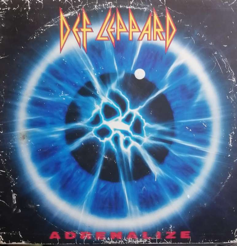 Def Leppard, Adrenelize, vinyl very good .