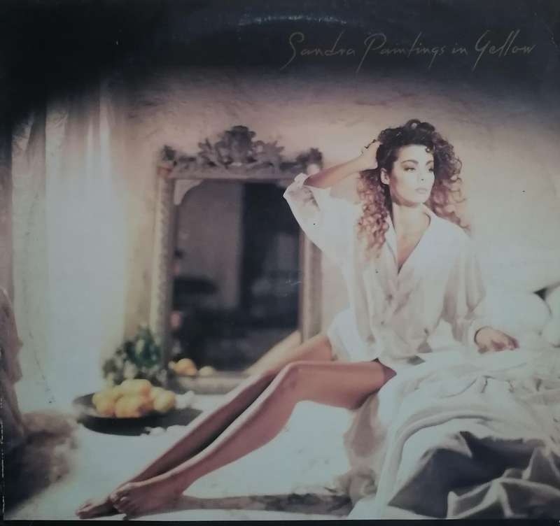 Sandra, Paintings in Yellow, vinyl excellent.