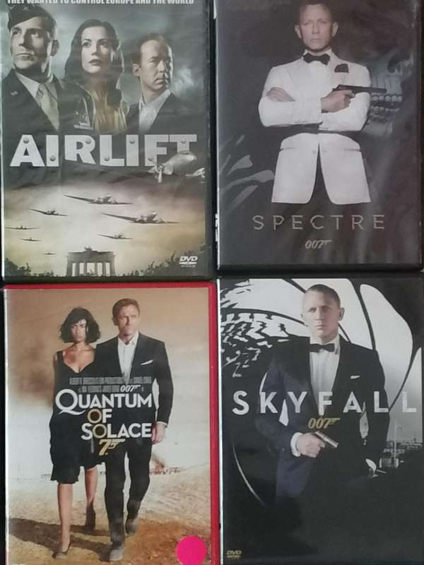 20x Top original DVD movies in very good condition.