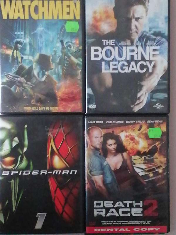 20x Top original DVD movies in very good condition.