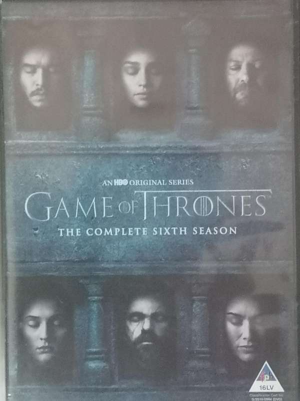 DVD - Game of  Thrones, The complete fifth ,six & seventh season.