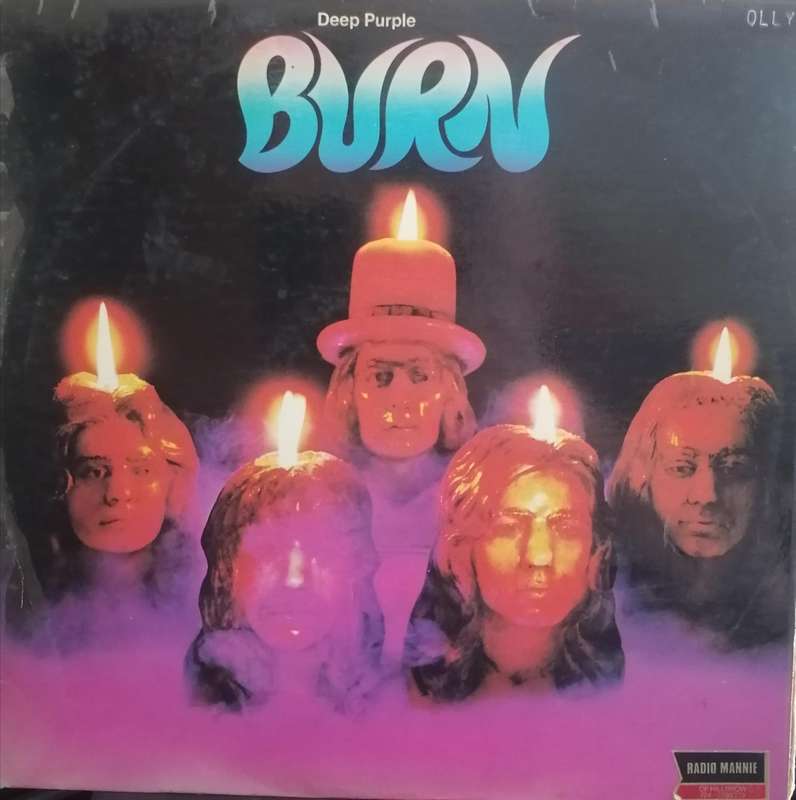 Deep Purple, Burn, vinyl very good .