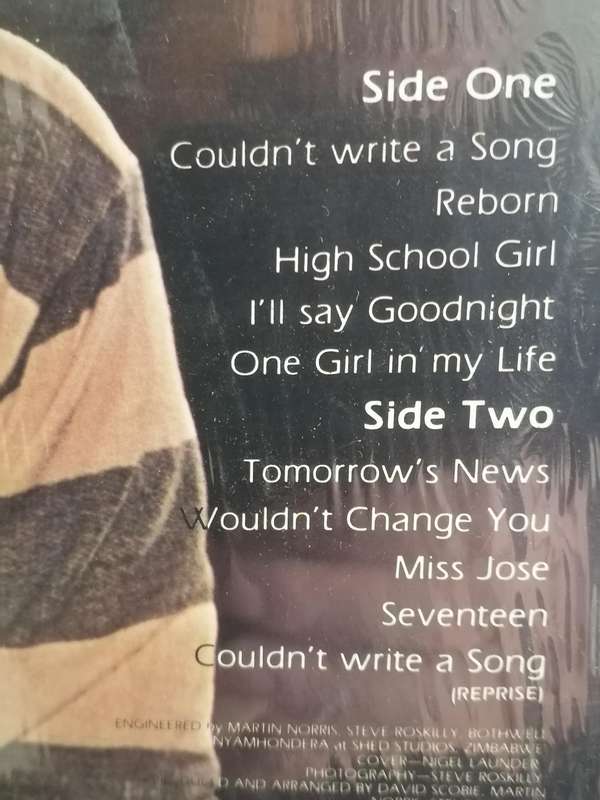 David Scobie, Reborn, vinyl excellent.