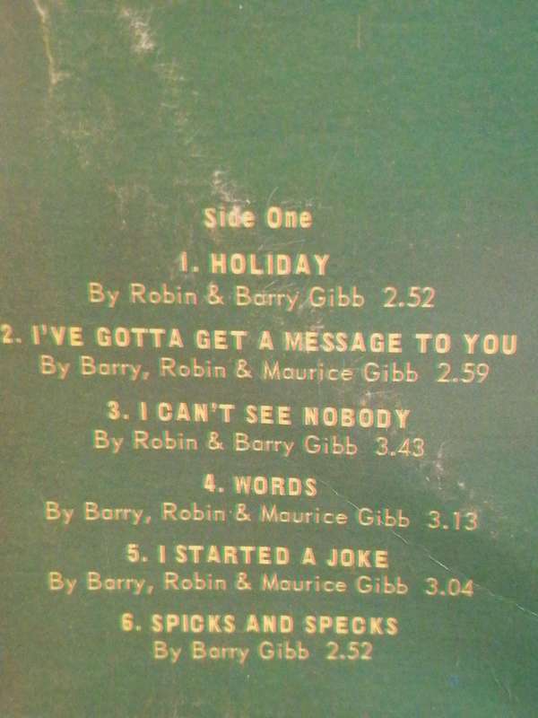 Best of Bee Gees, vinyl excellent.