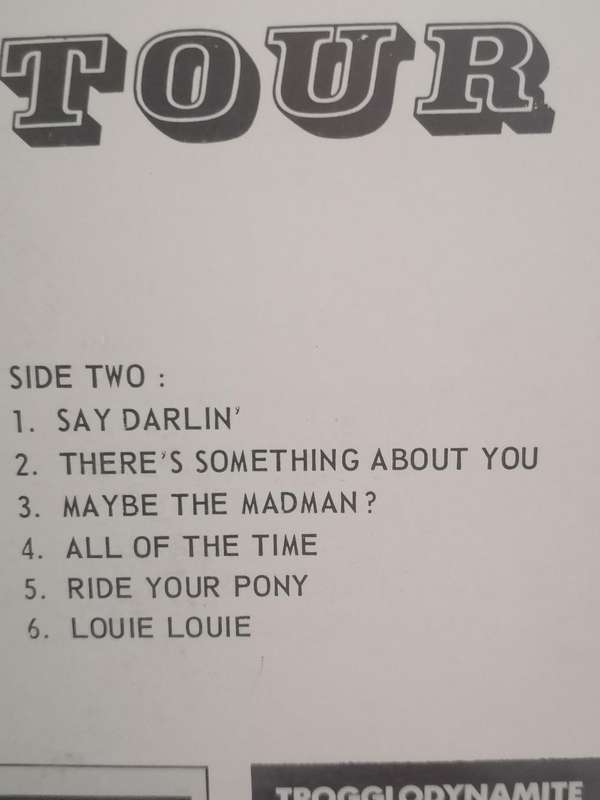 The Troggs on Tour, vinyl very good.