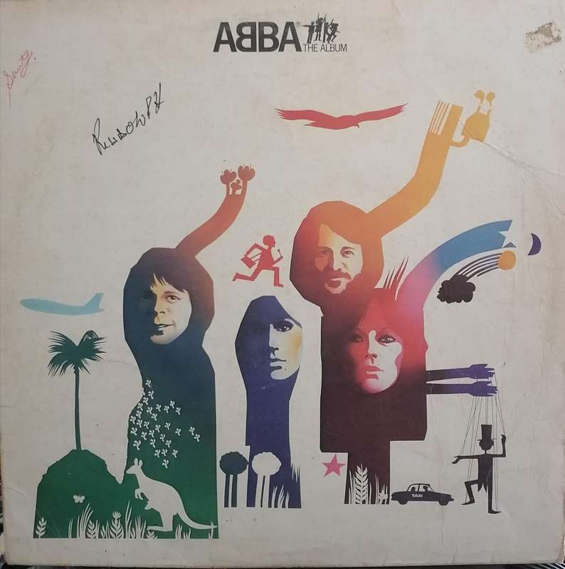 ABBA, The album, vinyl very good.