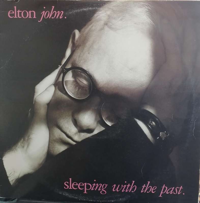 Elton John, Sleeping with the past, vinyl very good.