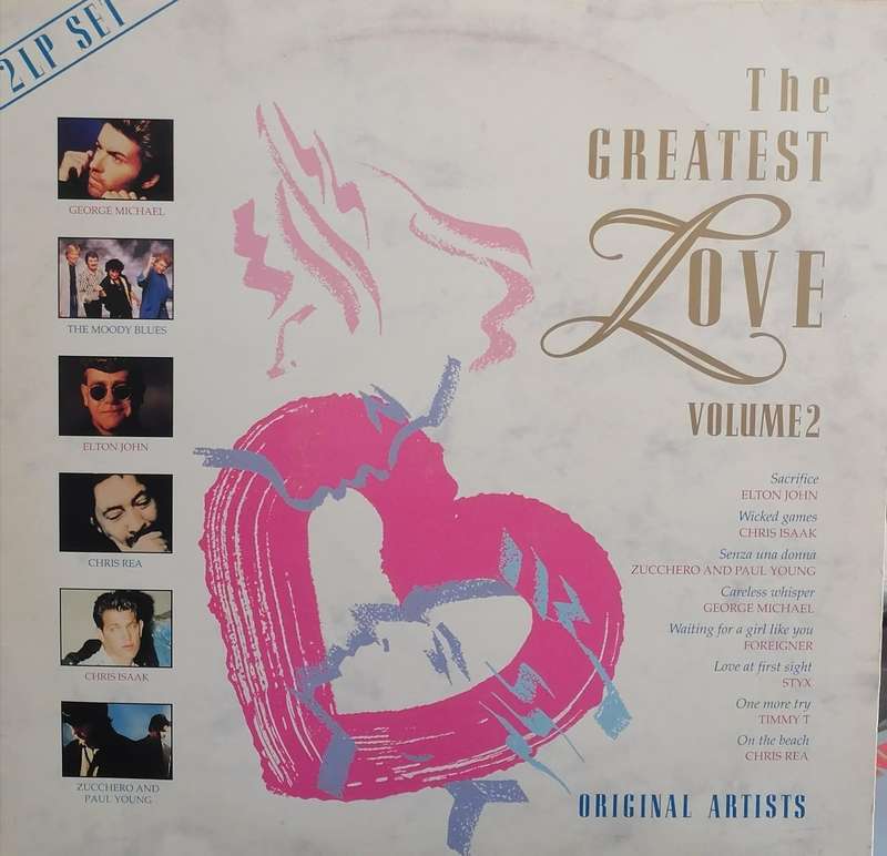 The Greatest Love, Volume 2, double album, vinyl's very good.
