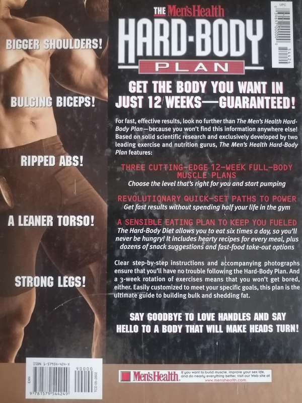 Hard-Body Plan, The Ultimate 12-week program, for burning fat & building muscle.