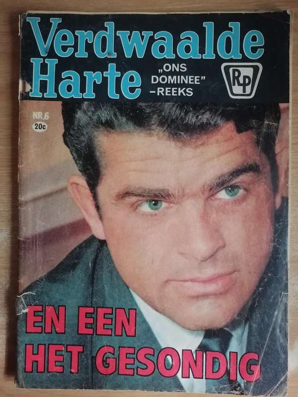 Scarce, early issues, Verdwaalde Harte, issue no.6, Afrikaans, Foto verhaal.