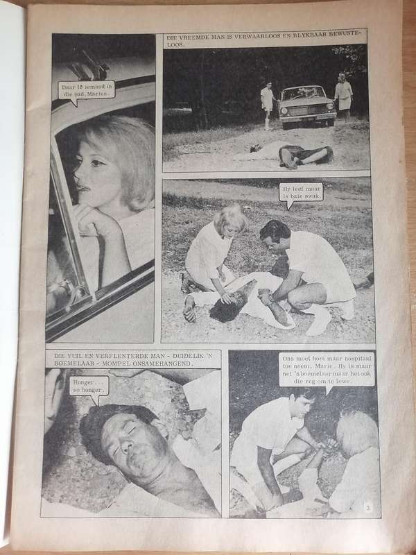 Scarce, early issues, Die Baron in Helend Vleuels, issue no.6, Afrikaans Foto verhaal,