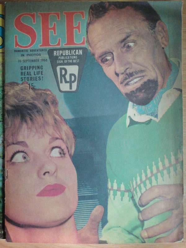 7x Early See issues, between 1965 to 1968, English Photo stories.