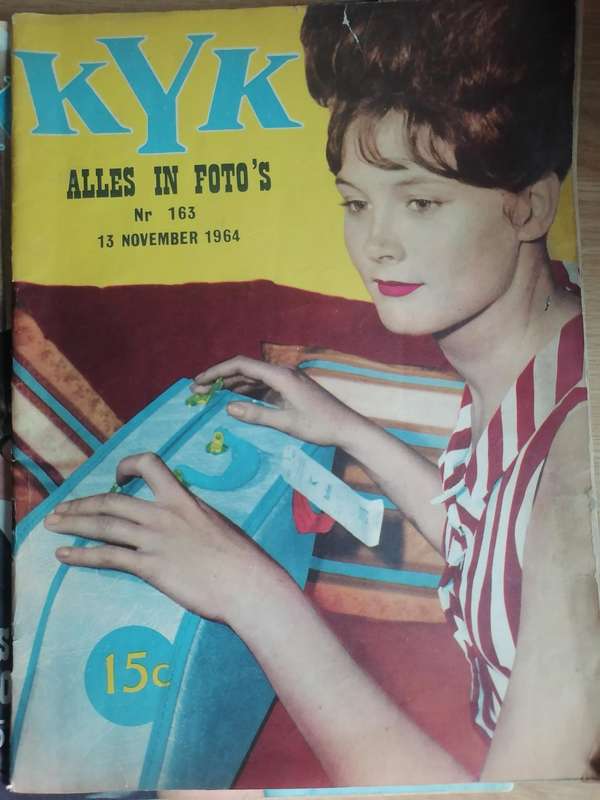 8x Early Kyk issues, between 1964 to 1969, Afrikaans, foto verhaal.