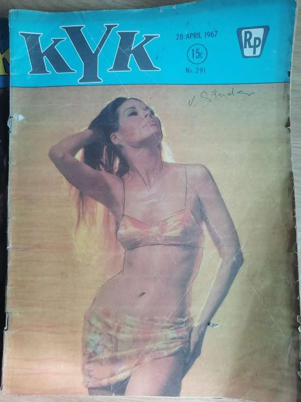 8x Early Kyk issues, between 1964 to 1969, Afrikaans, foto verhaal.