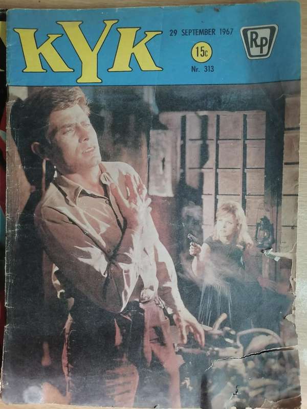 8x Early Kyk issues, between 1964 to 1969, Afrikaans, foto verhaal.