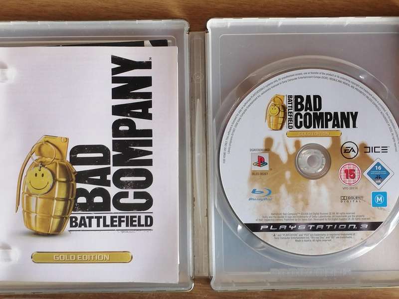 3x PS3 games, Battlefield 4, Assassin's Creed & Bad Company Battlefied gold edition..