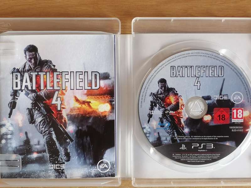 3x PS3 games, Battlefield 4, Assassin's Creed & Bad Company Battlefied gold edition..
